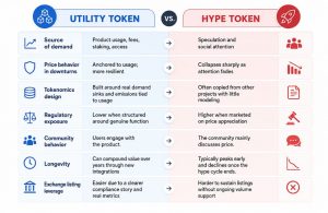 utility vs hype token
